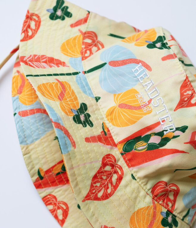 HEADSTER KIDS CHAPEAU BUCKET - PARADISE COVE YELLOW
