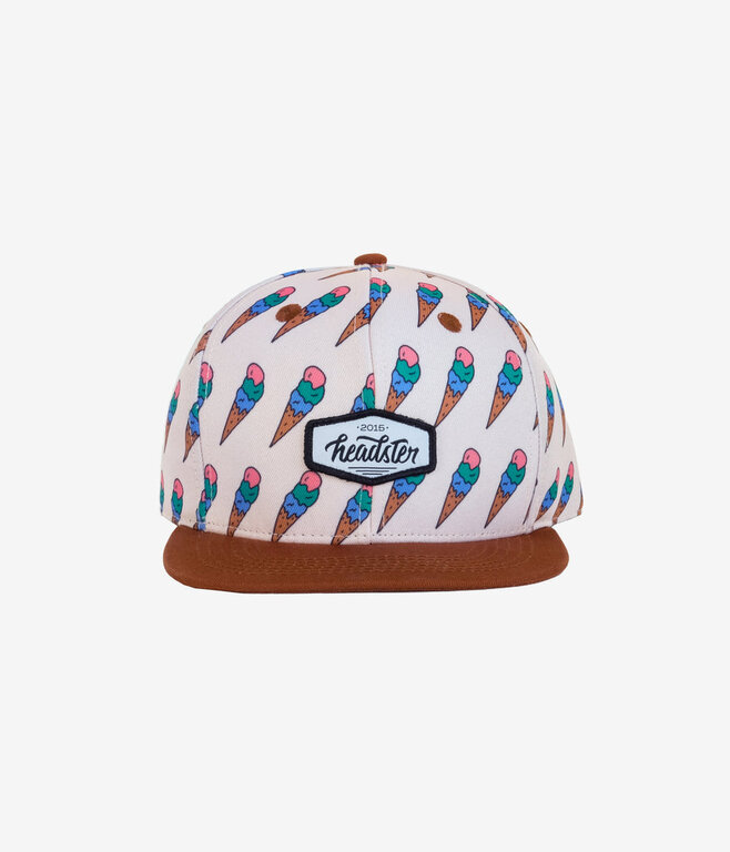 HEADSTER KIDS CASQUETTE SNAPBACK - STAY CHILL  BEIGE