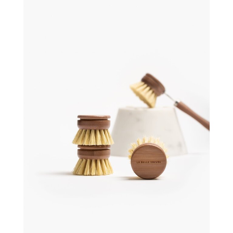 LA BELLE EXCUSE DISH BRUSH REPLACEMENT HEAD