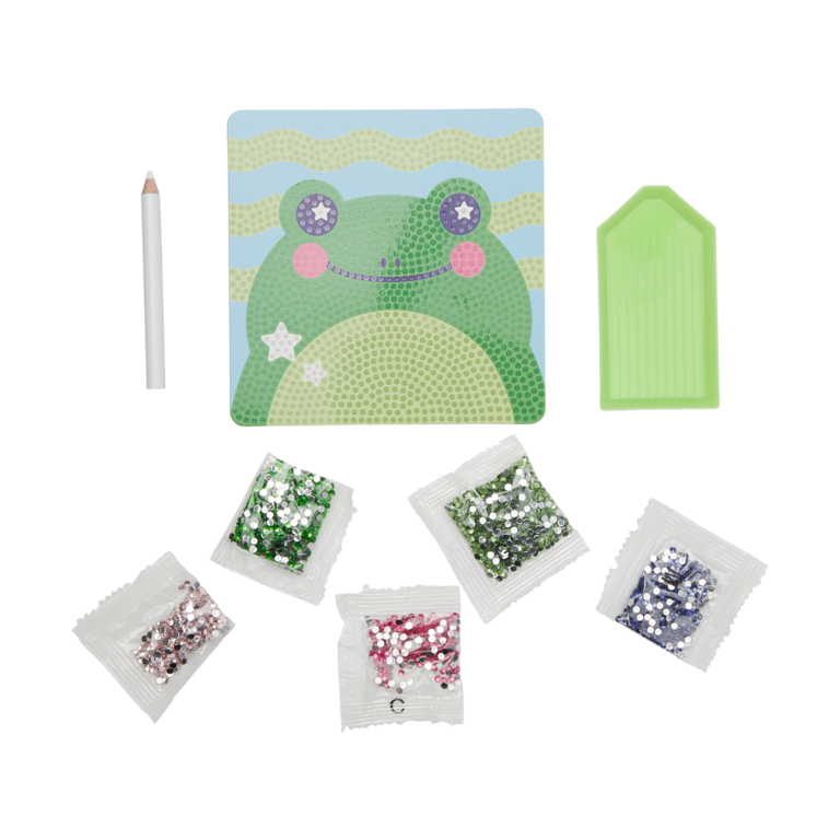 OOLY MINI PEINTURE DIAMANT - FUNNY FROG