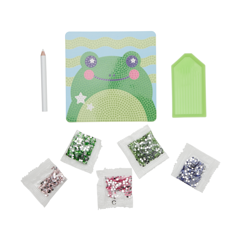 OOLY MINI PEINTURE DIAMANT - FUNNY FROG