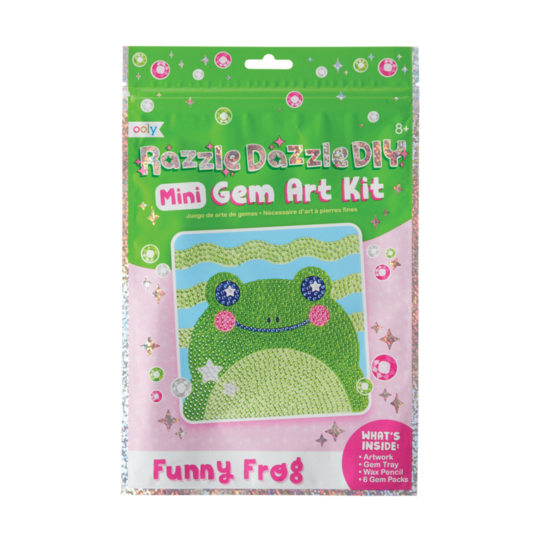OOLY MINI PEINTURE DIAMANT - FUNNY FROG