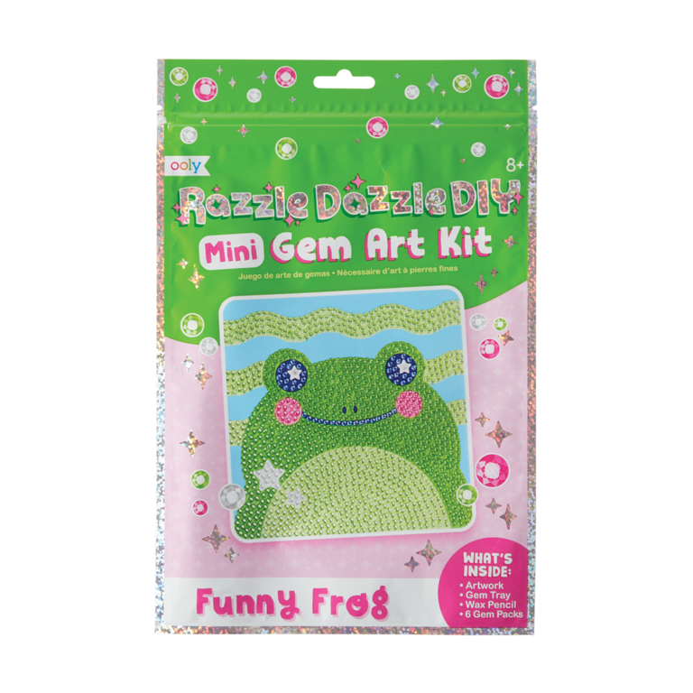 OOLY MINI DIAMOND PAINTING - FUNNY FROG