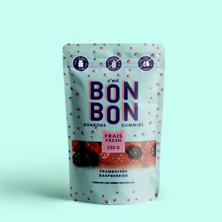 LA BOITE À BONBONS MÉLANGE FRAMBOISES