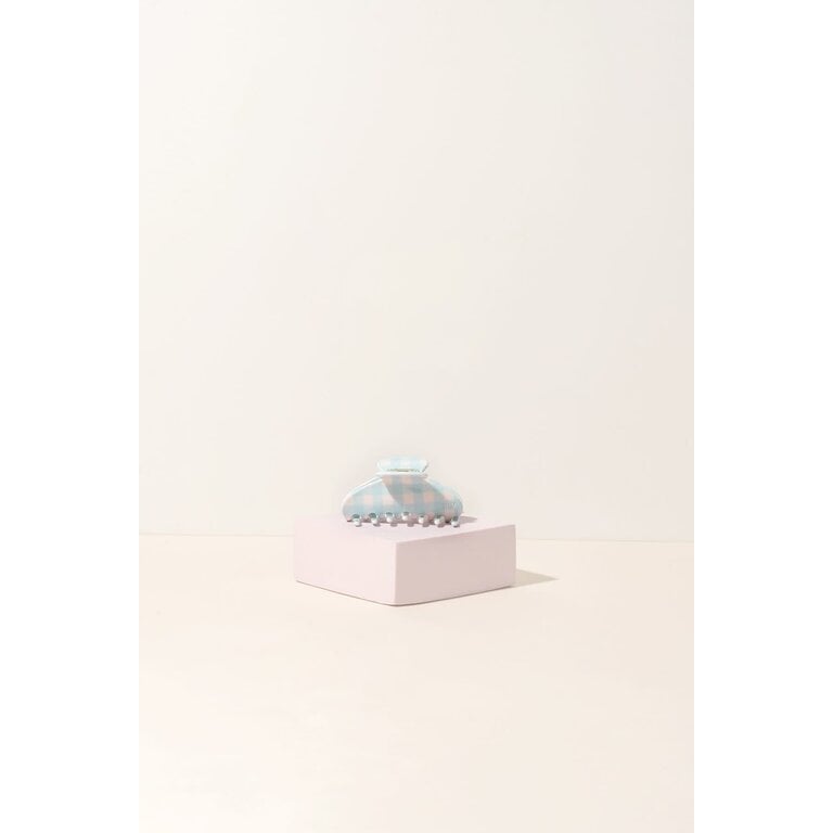 PIXIE WOO PICNIK HAIR CLIP - BLUE SMALL