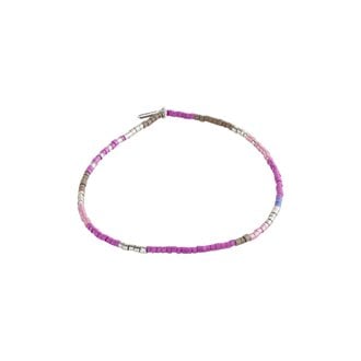 PILGRIM BRACELET DE BILLES ALISON - MAUVE