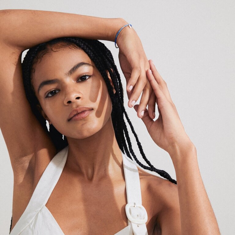 PILGRIM BRACELET DE BILLES ALISON - BLEU