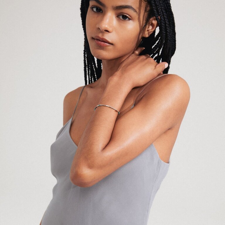 PILGRIM BRACELET DE BILLES ALISON - MENTHE