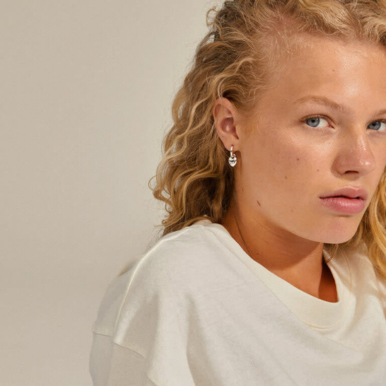 PILGRIM BOUCLES D'OREILLES PLAQUÉ ARGENT - SOPHIA