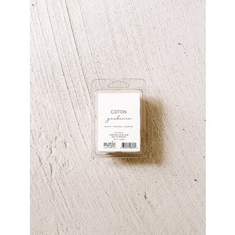 MARÉE CHANDELLE PASTILLES DE CIRE - COTON GARDÉNIA