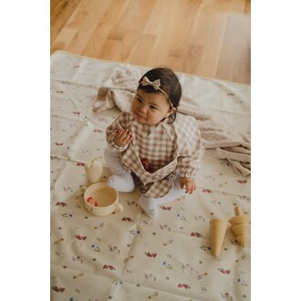 MICASSO & CO TAPIS DE SOL IMPERMÉABLE MULTIUSAGES - LES FLEURS