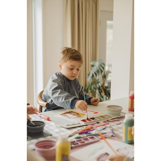 MICASSO & CO TABLIER D'ARTISTE IMPERMÉABLE (4-6 ANS) - BLEU MAJESTUEUX