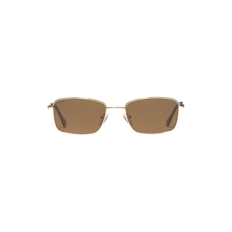 PILGRIM LUNETTE DE SOLEIL YEIDER - BROWN/GOLD