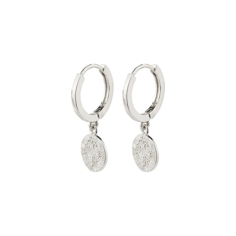 PILGRIM BOUCLES D'OREILLES PLAQUÉ ARGENT - NOMAD