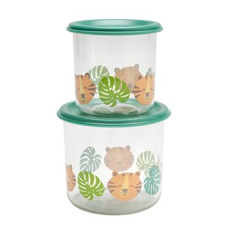 SUGARBOOGER GRANDS CONTENANTS GOOD LUNCH 2PCS - TIGRE