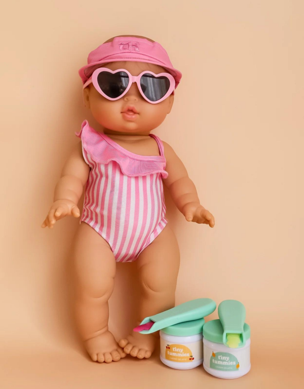 TINY HARLOW ENSEMBLE DE GELATO POUR POUPÉE - CITRON ET CERISE