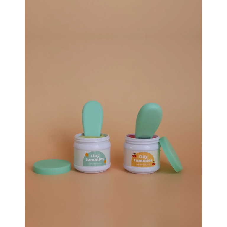 TINY HARLOW ENSEMBLE DE GELATO POUR POUPÉE - CITRON ET CERISE