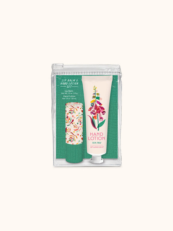 STUDIO OH! DUO BAUME À LÈVRES ET LOTION POUR LES MAINS - FLEURS D'ÉTÉ