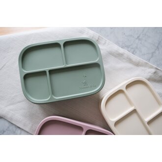 MICASSO & CO BOÎTE À LUNCH BENTO EN SILICONE - VERT TENDRE