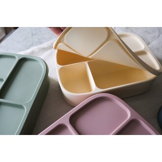 MICASSO & CO BOÎTE À LUNCH BENTO EN SILICONE - MAUVE