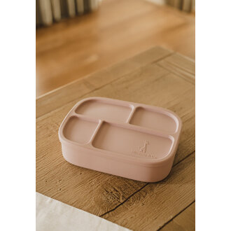 MICASSO & CO BOÎTE À LUNCH BENTO EN SILICONE - VIEUX ROSE