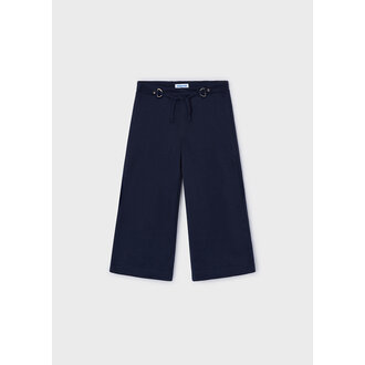 PANTALON AVEC CEINTURE - MARINE