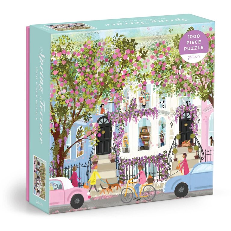 GALISON PUZZLE 1000 PCS - SPRING TERRACE