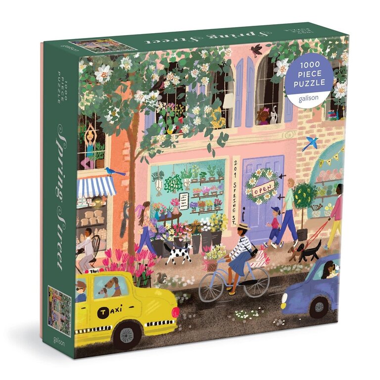 GALISON PUZZLE 1000 PCS - SPRING STREET