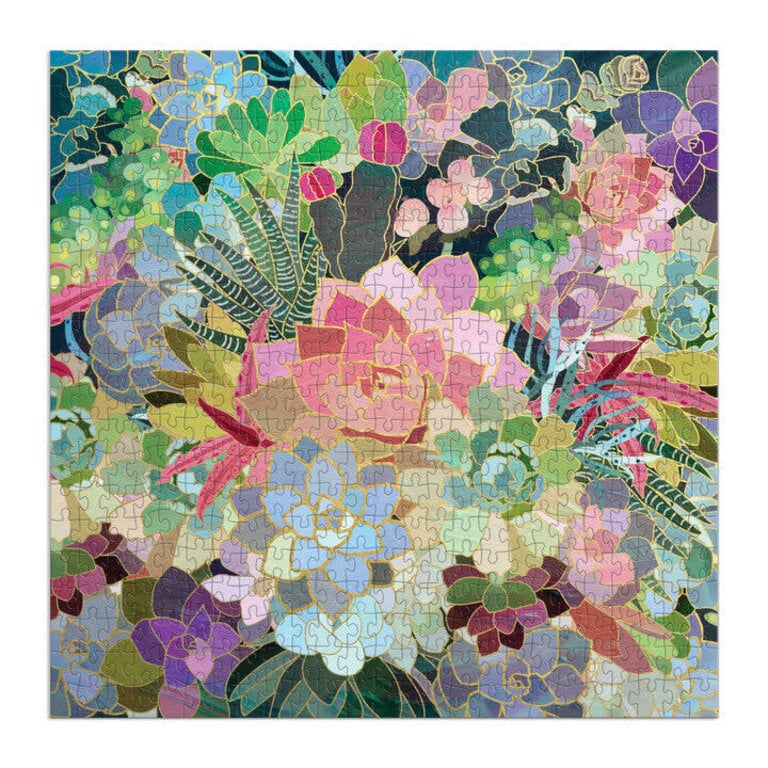 GALISON PUZZLE 500 PCS - SUCCULENT MOSAIC