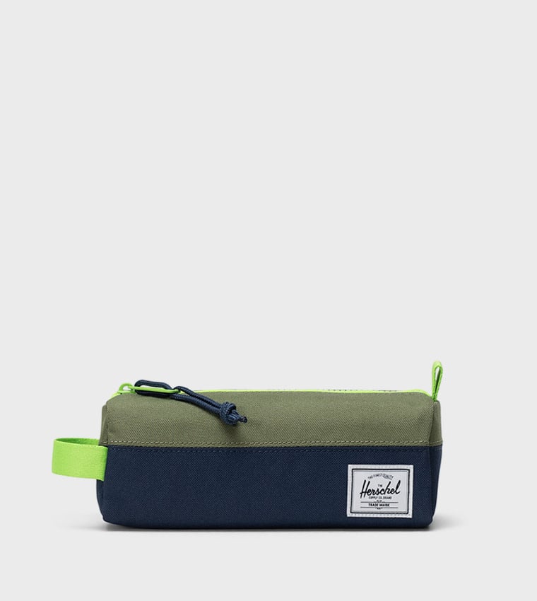HERSCHEL ETUI A CRAYONS SETTLEMENT BLACK IRIS FOUR LEAF CLOVER