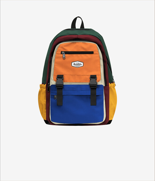 HEADSTER KIDS SAC À DOS COLORBLOCK - ROYAL