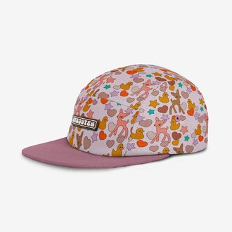 HEADSTER KIDS CASQUETTE FIVE PANEL - BAMBI PINK MARSHMALLOW
