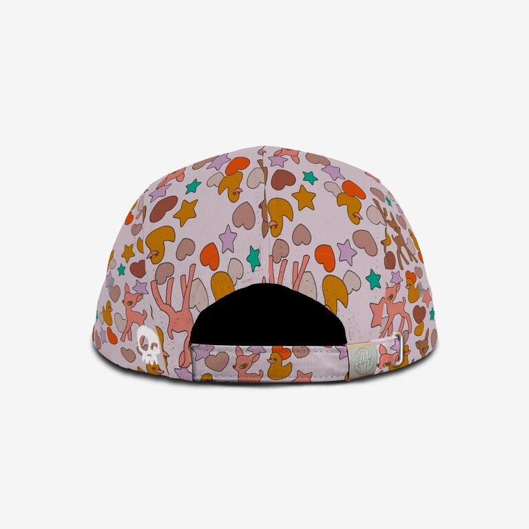 HEADSTER KIDS CASQUETTE FIVE PANEL - BAMBI PINK MARSHMALLOW