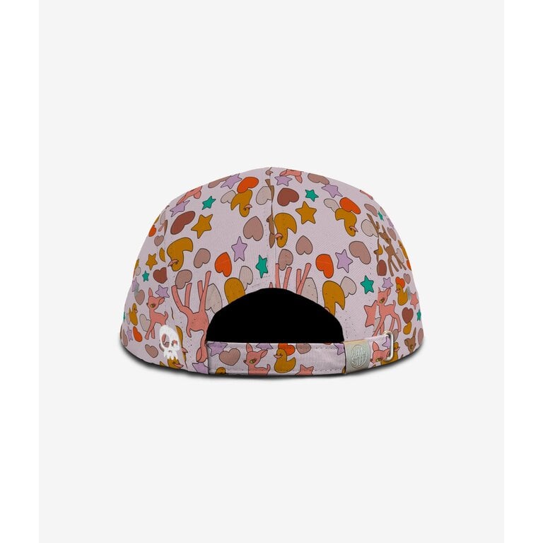 HEADSTER KIDS FIVE-PANEL CAP - BAMBI PINK MARSHMALLOW