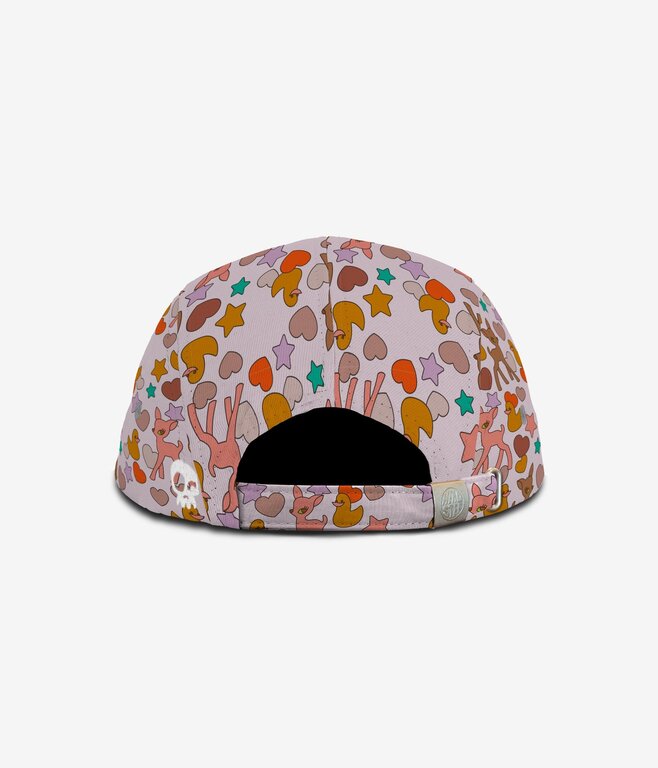 HEADSTER KIDS CASQUETTE FIVE PANEL - BAMBI PINK MARSHMALLOW
