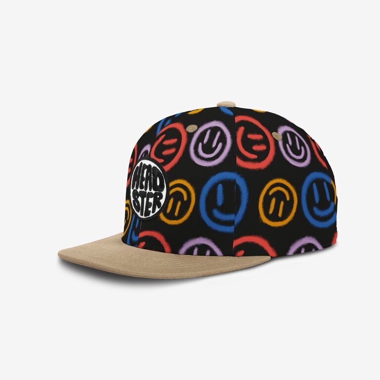 HEADSTER KIDS CASQUETTE SNAPBACK - HAPPY FACE