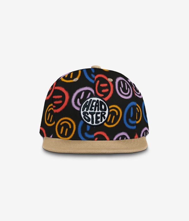 HEADSTER KIDS CASQUETTE SNAPBACK - HAPPY FACE