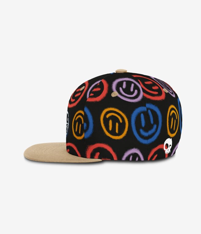 HEADSTER KIDS CASQUETTE SNAPBACK - HAPPY FACE