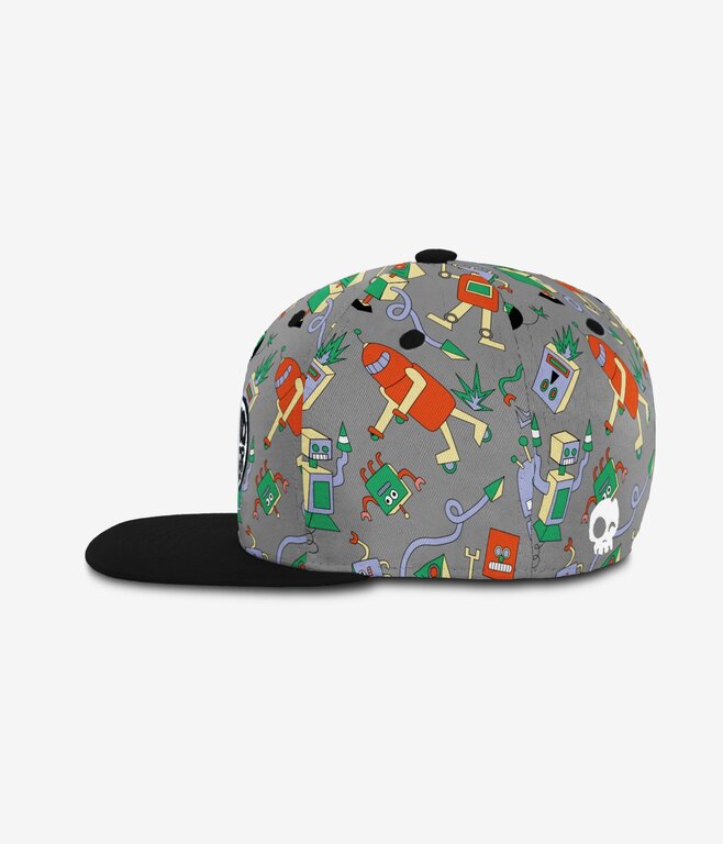 HEADSTER KIDS CASQUETTE SNAPBACK - ROBOTIC CHAOS