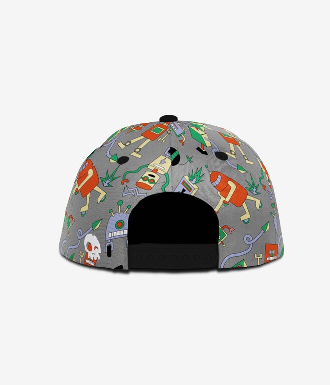 HEADSTER KIDS CASQUETTE SNAPBACK - ROBOTIC CHAOS