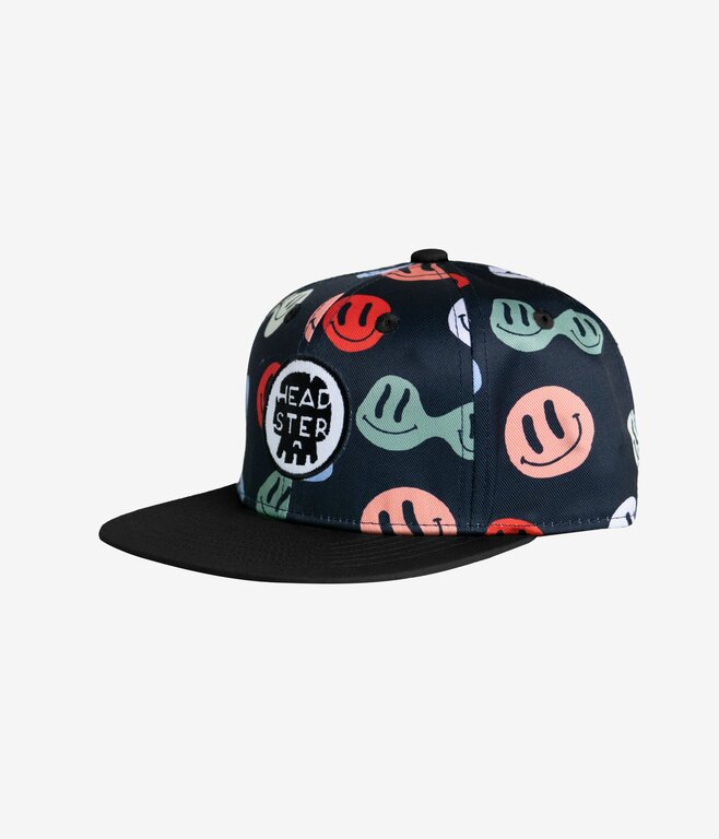 HEADSTER KIDS CASQUETTE SNAPBACK - PEPPY BLACK