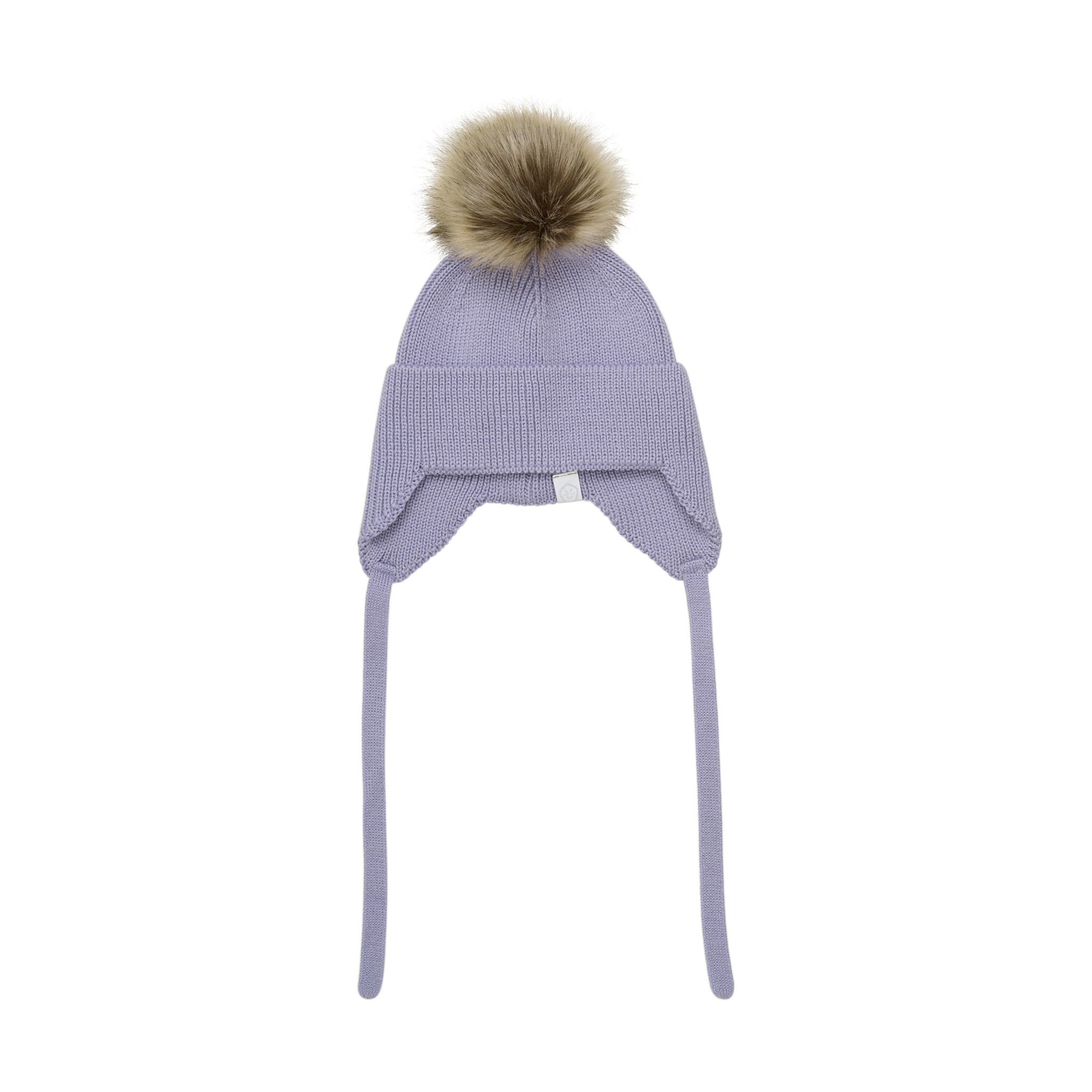 Tuque double avec Pompon 6-12 mois main image 0
