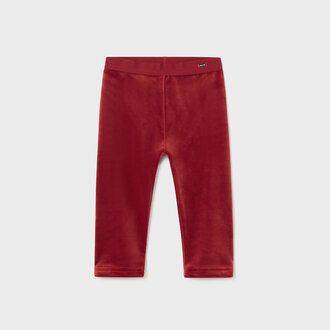 MAYORAL LEGGING VELOURS BASIQUE - CERISE