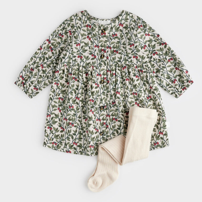 PETIT LEM ENSEMBLE ROBE ET COLLANTS - FRAMBOISIER