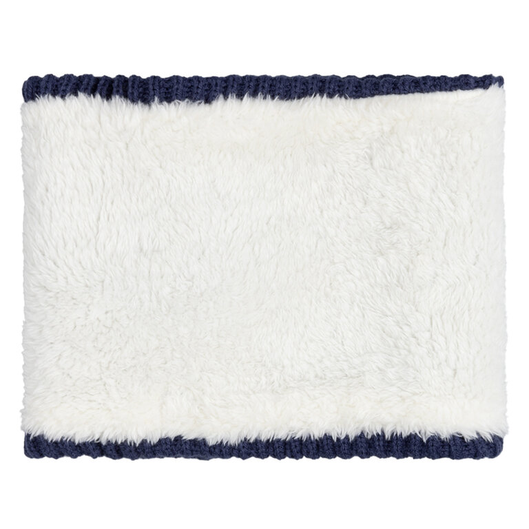 MILES THE LABEL CACHE-COU CÔTELÉ DOUBLÉ - MARINE