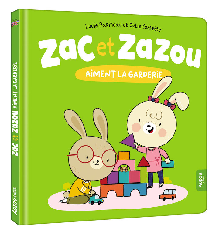 AUZOU LIVRE - ZAC ET ZAZOU AIMENT LA GARDERIE