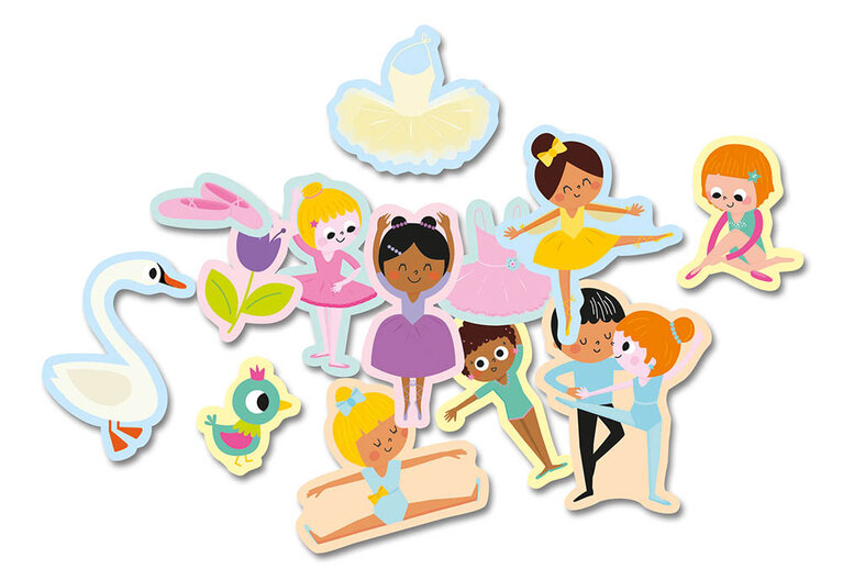 AUZOU MA POCHETTE DE 100 GOMMETTES - DANSEURS ET DANSEUSES