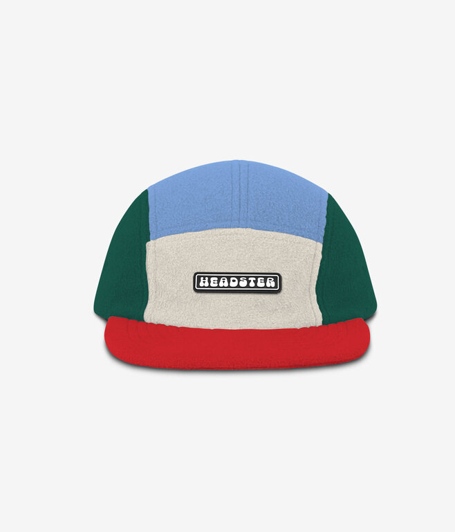 HEADSTER KIDS CASQUETTE FIVE PANEL STRATA - EGGSHELL