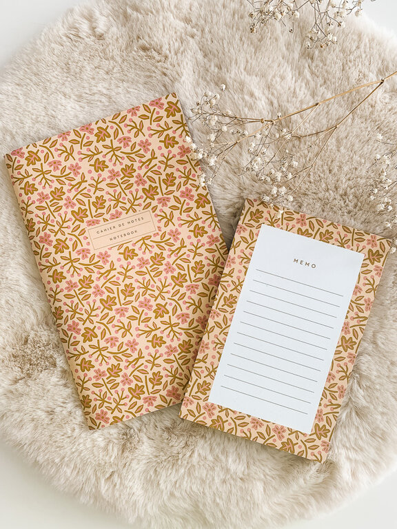 MIMOSA DESIGN BLOC-NOTES - FLEURS DE PAPIER