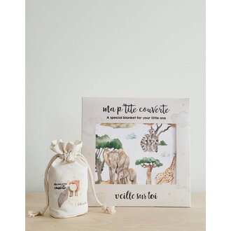 VEILLE SUR TOI MA TRÈS P'TITE COUVERTE - AU COEUR DE LA SAVANE - MINI